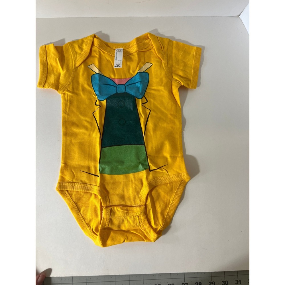 Rabbit Skins‎ Yellow Character Costume Graphic Bodysuit 12 Months Short Sleeve